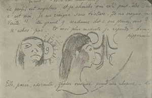Work Of Art Prints: The Profile is Angular, 1936. Artist: Paul Gauguin