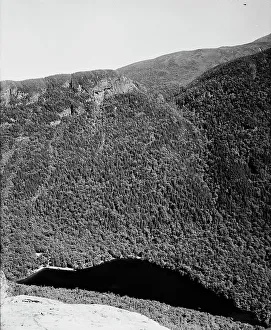 New Hampshire United States Of America Prints: Profile Lake from head of Old Man of the Mountain