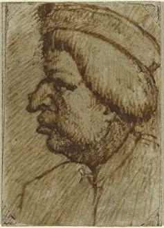 Lombard Prints: Profile of a Man. Creator: Unknown
