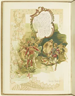 Samokish Sudkovskaya Prints: Program for the ballet La Perle by Marius Petipa and Riccardo Drigo, 1896. Creator