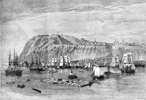 Andrews Gh Prints: Progress of the Prince of Wales in British North America - Quebec