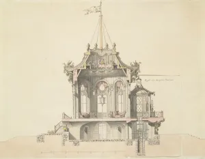 Pavilion Prints: Project for a Chinese Pavillion, n. d Creator: Michel Barthelemy Hazon