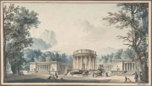 Baltard Prints: Project for a Fete Decor, n. d Creator: Louis Pierre Baltard