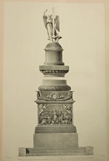 Auguste De Montferrand Gallery: Project of the Monument Consecrated to the Memory of the Emperor Alexander I, 1829