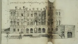 Graphics Prints: Project for the Villa del Vascello, 1663. Creator: Bricci, Plautilla (1616-1705)