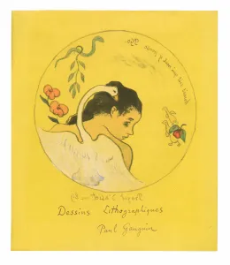 Black Hair Gallery: Projet d assiette (Leda) (Design for a Plate [Leda])