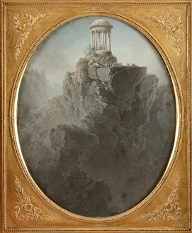 First French Empire Prints: Projet de Monument a la gloire des armees republicaines, 1810s