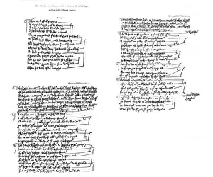 King Edward Iv Gallery: Prologues and text from the manuscript of Corpus Christi plays, 15th century, (1840)
