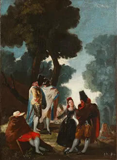 De 1746 1828 Collection: The Promenade in Andalusia