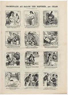 Le Charivari Prints: Promenade au Salon des Refusés