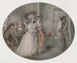 The Promenade at Carlisle House, 1780, (1920). Artist: JR Smith