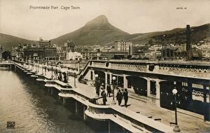 Cape Town Gallery: Promenade Pier, Cape Town, c1900