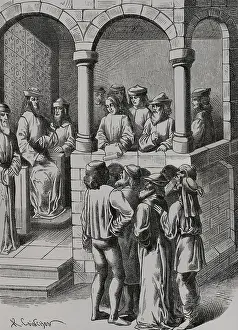 Promulgation of an Edict, 1878. Creator: Albert Coinchon