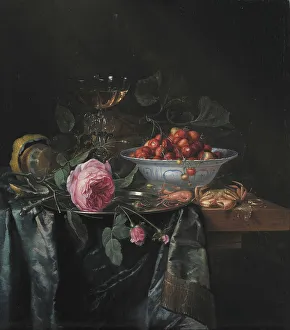 Pronkstilleven Prints: Pronk Still life, 1630-1660. Creator: Pieter de Ring