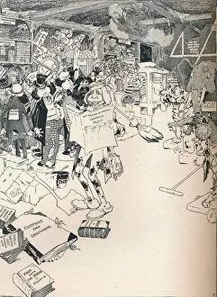 The Property Room of a Clever Cartoonist, c1890. Artist: Frederick Richardson