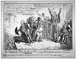 Matthew Wood Collection: The property tax for ever!!!, 1816. Artist