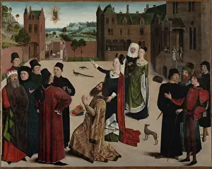 1470s Prints: The Prophecy of the Tiburtine Sibyl, c1473-1477. Creator: Master of the Tiburtine Sibyl