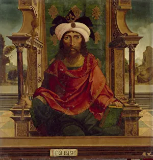 Isaiah Prints: The Prophet Isaiah, c. 1525. Artist: Maestro de Becerril (active Early 16th-century)