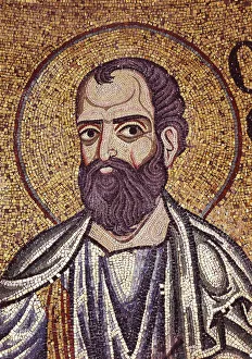 The Prophet Malachi (Detail of Interior Mosaics in the St. Marks Basilica), 12th century. Artist: Byzantine Master