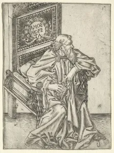 Baccio Baldini Prints: The Prophets: Amos, c. 1470-1475
