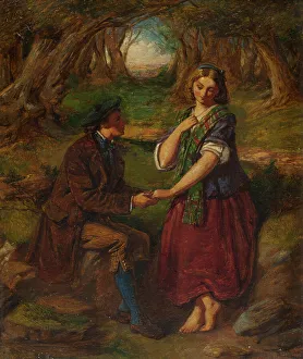 Proposal Prints: The Proposal, 1876. Creator: Alexander Fraser the Younger