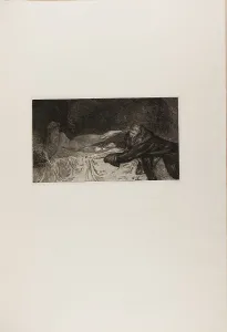 Dunald Mill Hole Prints: The Proposition, from A Life, 1884. Creator: Max Klinger