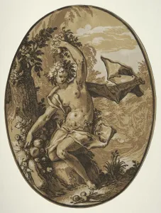 Late 16th Early 17th Century Prints: Proserpine. Creator: Hendrick Goltzius (Dutch, 1558-1617)