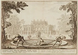 Fischer Von Erlach Prints: Prospect of a garden building, 1725