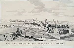 Aberdeen Prints: The Prospect of Old Aberdeen, 1814. Creator: Unknown