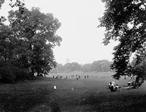 Prospect Point Park Prints: Prospect Park, Brooklyn, N.Y. ca 1900. Creator: Unknown