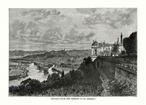 Andr Collection: Prospect from the Terrace at St Germain, France, 1879