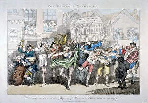 Destitution Gallery: The Prospect Before Us, 1791. Artist: Thomas Rowlandson