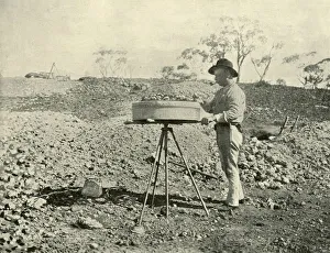 Geological Prints: Prospecting a Lease, 1901. Creator: Unknown