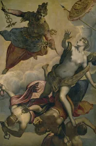Depts Prints: The Prosperity. Artist: Tintoretto, Domenico (1560-1635)