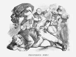 Budget Prints: Prosperous John, 1872. Artist: Joseph Swain