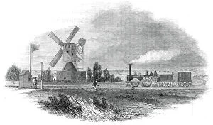 Illustrated London News Collection: Prossers Wooden Railway, Wimbledon Common, 1845. Creator: Unknown
