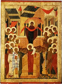 The Protection of the Mother of God (Pokrov), Second Half of the 15th cen Artist: Russian icon