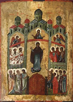 The Protection of the Mother of God (Pokrov), early 15th century