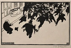 The Protest, 1893. Creator: Felix Vallotton (French, 1865-1925)