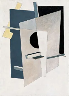 Lissitzky Prints: Proun 6. Artist: Lissitzky, El (1890-1941)