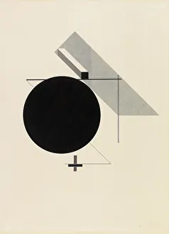 Lissitzky Prints: Proun. Kestnermappe, 1923. Creator: Lissitzky, El (1890-1941)