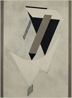 Lissitzky Prints: Proun. Kestnermappe, 1923. Creator: Lissitzky, El (1890-1941)
