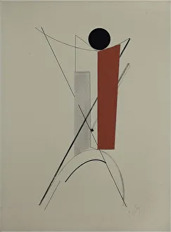 Lissitzky Prints: Proun. Kestnermappe, 1923. Creator: Lissitzky, El (1890-1941)