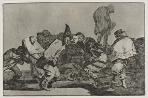 1746 1828 Prints: The Proverbs: Carnival Folly, 1864. Creator: Francisco de Goya (Spanish, 1746-1828)