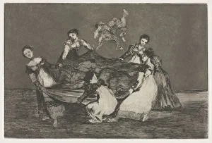 1746 1828 Prints: The Proverbs: Feminine Folly, 1864. Creator: Francisco de Goya (Spanish, 1746-1828)