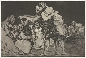 The Proverbs: Matrimonial Folly, 1864. Creator: Francisco de Goya (Spanish, 1746-1828) The Proverbs: Matrimonial Folly, 1864. Creator: Francisco de Goya (Spanish, 1746-1828)