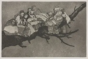 The Proverbs: Ridiculous Folly, 1864. Creator: Francisco de Goya (Spanish, 1746-1828) The Proverbs: Ridiculous Folly, 1864. Creator: Francisco de Goya (Spanish, 1746-1828)