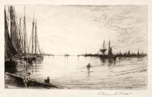 Charles Adams Platt Prints: Providence, Rhode Island, 1881. Creator: Charles Adams Platt (American, 1861-1933)