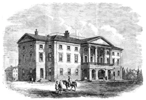Province Building, Charlotte Town, Prince Edward Island, 1864. Creator: Unknown