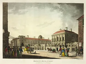 Dublin County Dublin Ireland Gallery: Provosts House, Dublin, published February 1794. Creator: James Malton